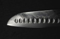 KATFINGER |  Damaškový nůž Santoku 7" | červený  |  foto Kristýna Grygarová 