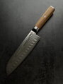 KATFINGER | Damaškový nůž Santoku 7" (17,8cm) | Olive S | KF405
