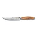 KATFINGER | Sada 6 damaškových steakových nožů 4,7" (12cm) | Olive | KF504