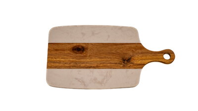 KATFINGER | Kuchyňské prkénko | WHITE Marble | KF923