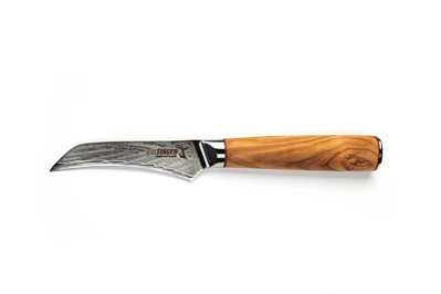 KATFINGER | Damaškový nůž na zeleninu 3,5" (9cm) | Olive | KF427