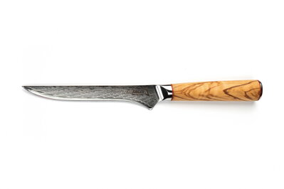 KATFINGER | Damaškový nůž vykošťovací 6,3" (16cm) | Olive | KF422