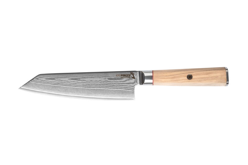 KATFINGER | Damaškový nůž Kiritsuke 8" (20cm) | Olive S | KF402