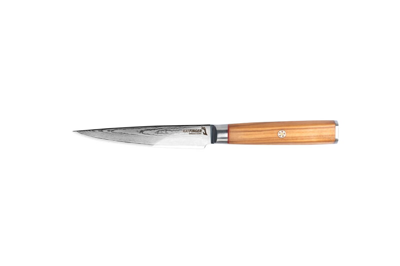 KATFINGER | Damaškový nůž univerzální 5" (12,7cm) | Olive S | KF406
