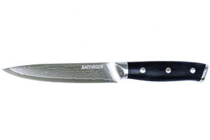 KATFINGER | Damaškový nůž univerzální 5" (12,7cm) | černý | KF106
